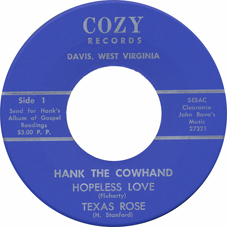 HANK THE COWHAND